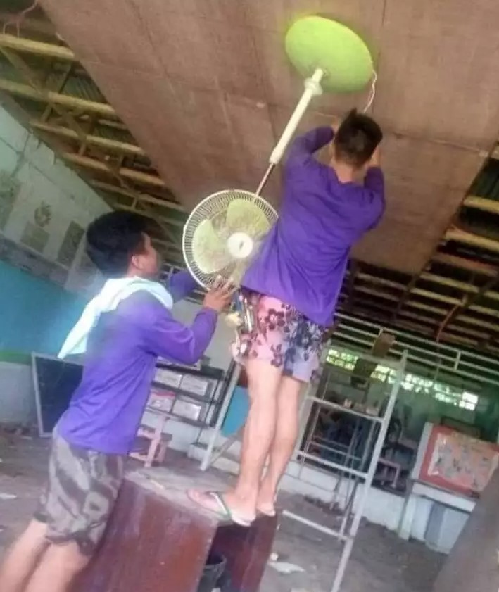 Pasang kipas angin Berbagai sumber