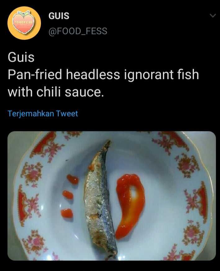 Potret kocak plating makanan ala warganet © berbagai sumber Potret kocak plating makanan ala warganet © berbagai sumber