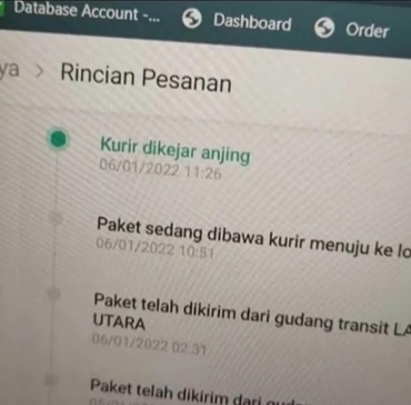  lika-liku kurir antar paket © berbagai sumber