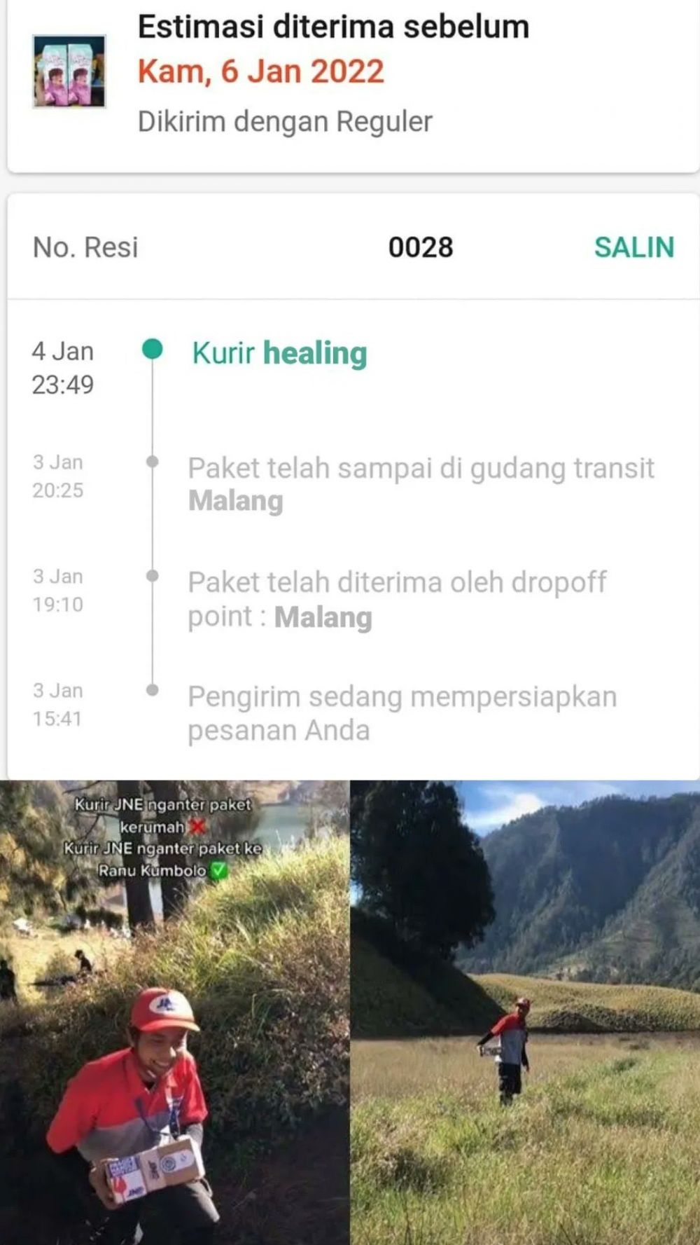  lika-liku kurir antar paket © berbagai sumber