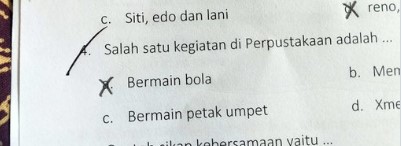 Jawaban nyeleneh saat ujian sekolah © 2022 berbagai sumber Jawaban nyeleneh saat ujian sekolah © 2022 berbagai sumber