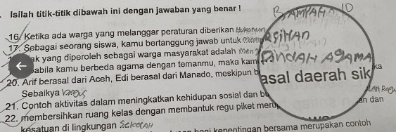 Jawaban nyeleneh saat ujian sekolah © 2022 berbagai sumber Jawaban nyeleneh saat ujian sekolah © 2022 berbagai sumber