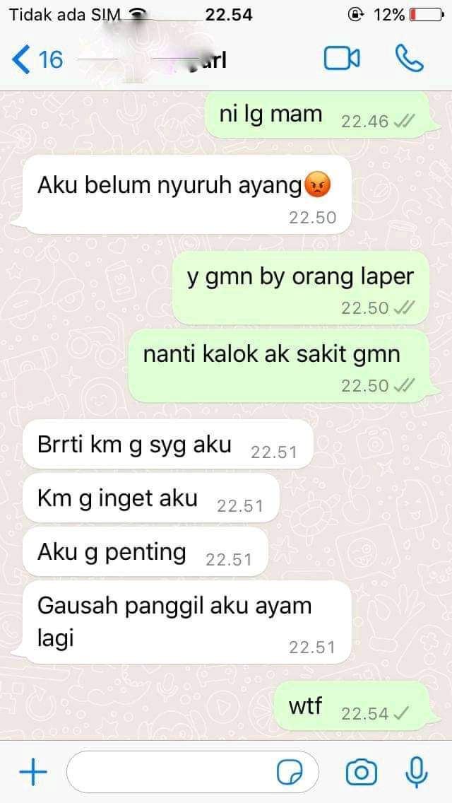 chat WA nggak paham kondisi © berbagai sumber chat WA nggak paham kondisi © berbagai sumber