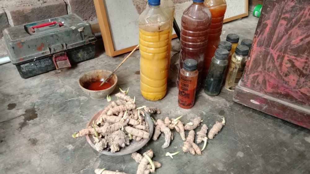 Easting Medi seniman Borobudur © 2022 brilio.net