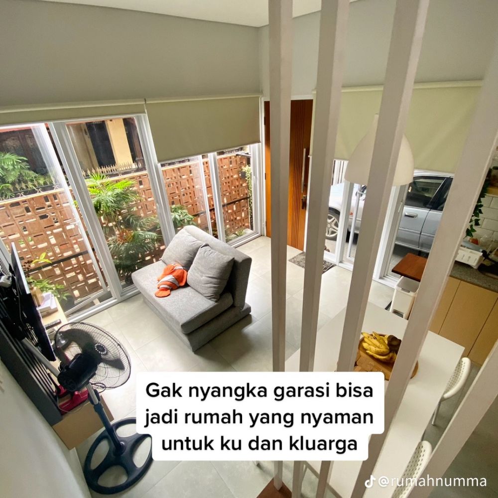 renovasi garasi jadi hunian estetik © berbagai sumber