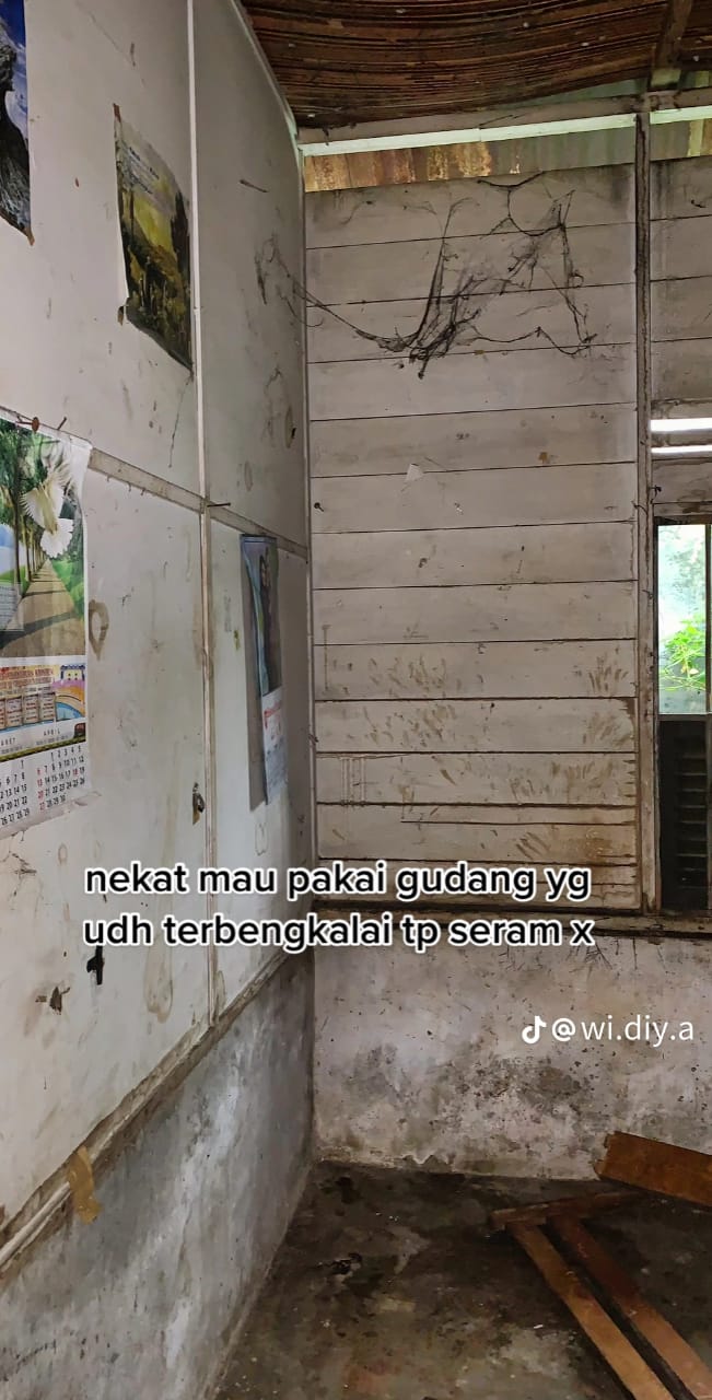 makeover gudang jadi kamar © TikTok makeover gudang jadi kamar © TikTok