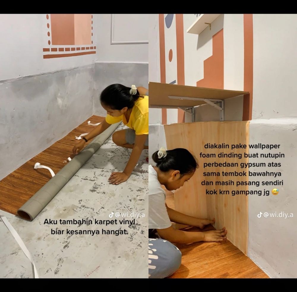 makeover gudang jadi kamar © TikTok makeover gudang jadi kamar © TikTok
