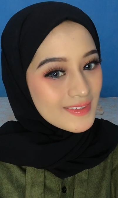 Recreate makeup Dinda Hauw TikTok