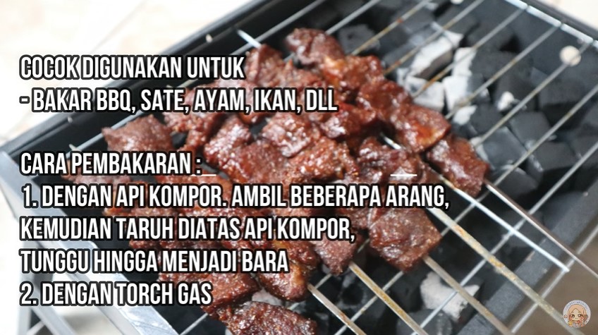 Trik jitu bakar sate agar minim asap, praktis dan matang sempurna