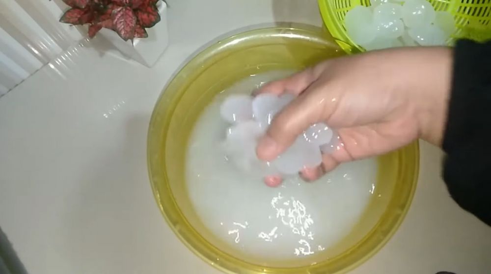 Cara mencuci kolang kaling supaya tak berlendir dan berbau asam