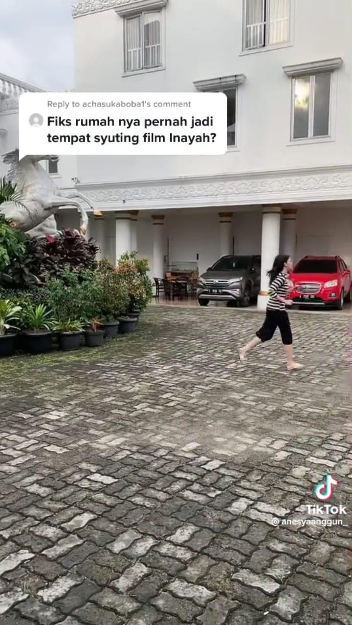 rumah bekas syuting sinetron inayah © TikTok rumah bekas syuting sinetron inayah © TikTok