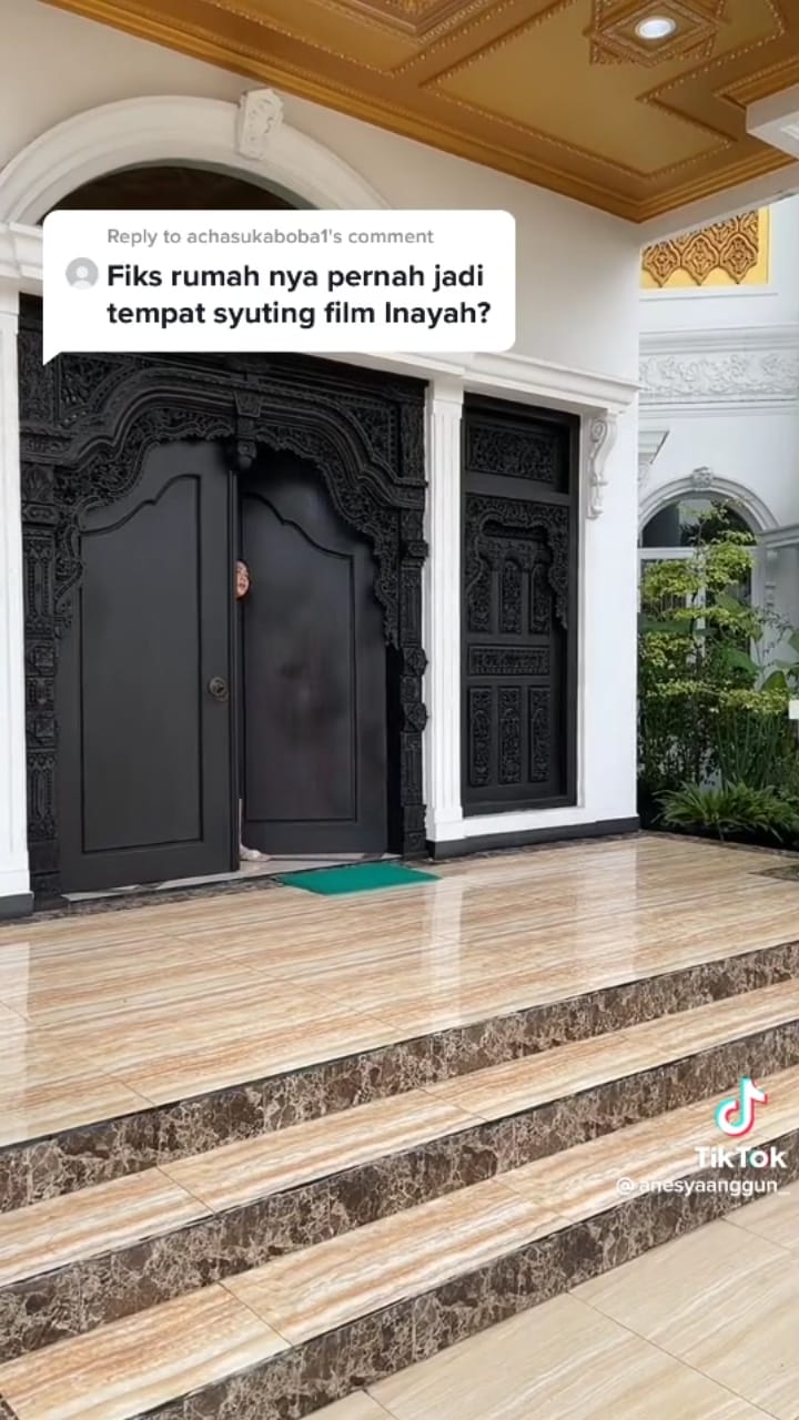 rumah bekas syuting sinetron inayah © TikTok rumah bekas syuting sinetron inayah © TikTok