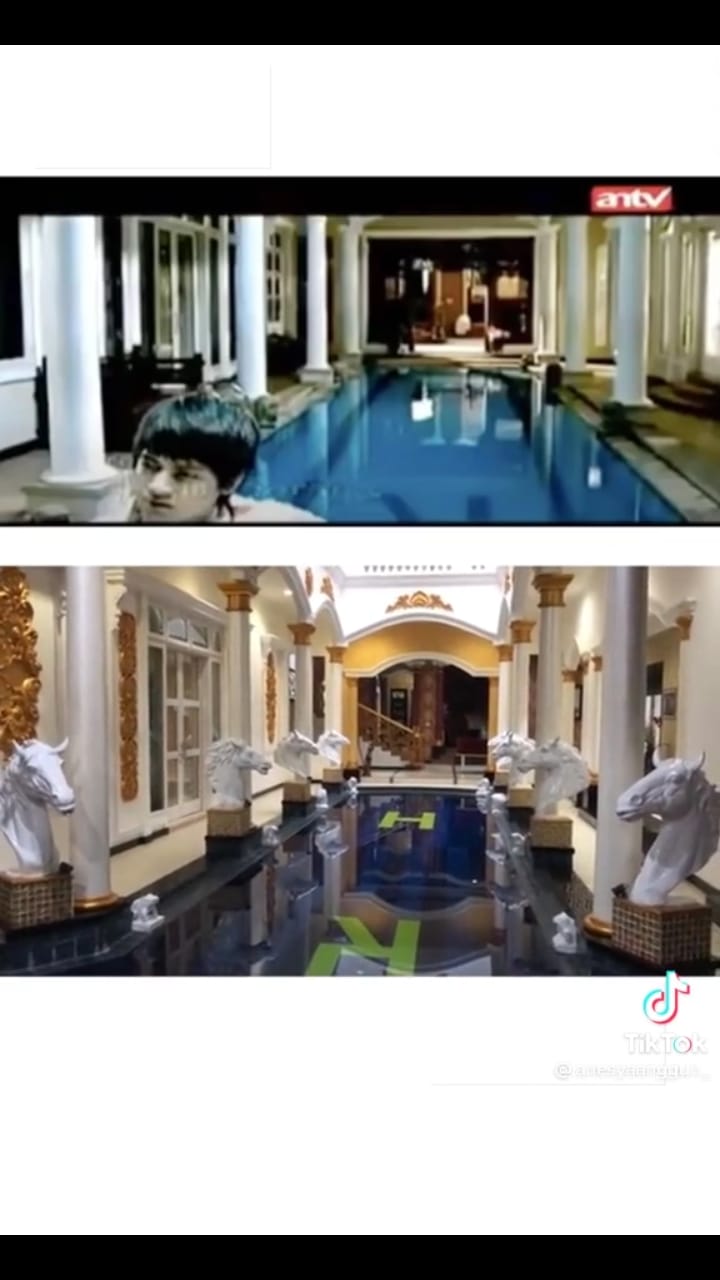 rumah bekas syuting sinetron inayah © TikTok rumah bekas syuting sinetron inayah © TikTok