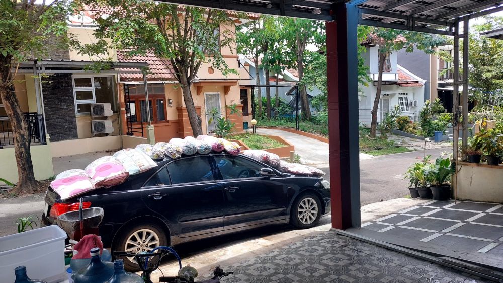  kendaraan alih fungsi jadi tempat jemur © berbagai sumber