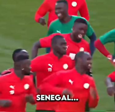Asyiknya latihan ala Timnas Senegal, pemanasan dengan menari kompak