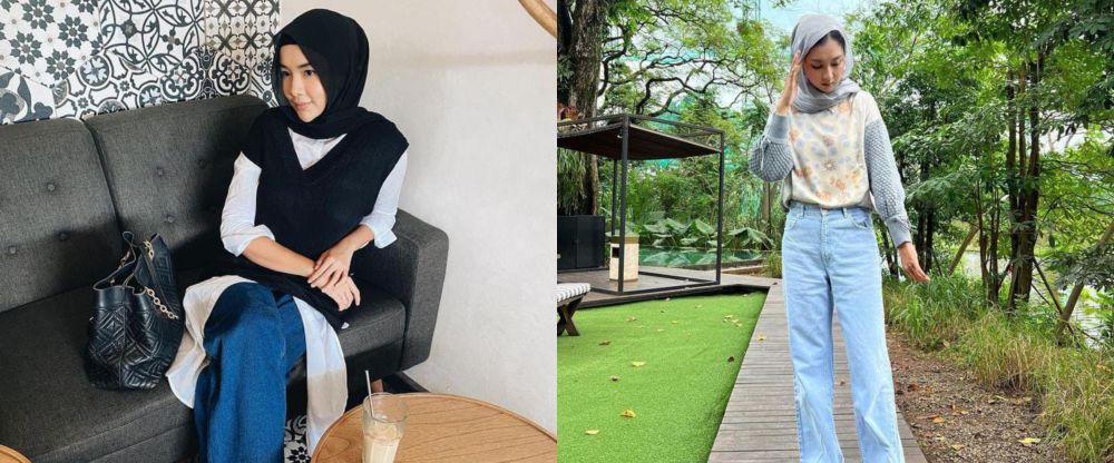 Alumni Puteri Indonesia, 11 adu gaya hijab Kevin Liliana & Dea Rizkita