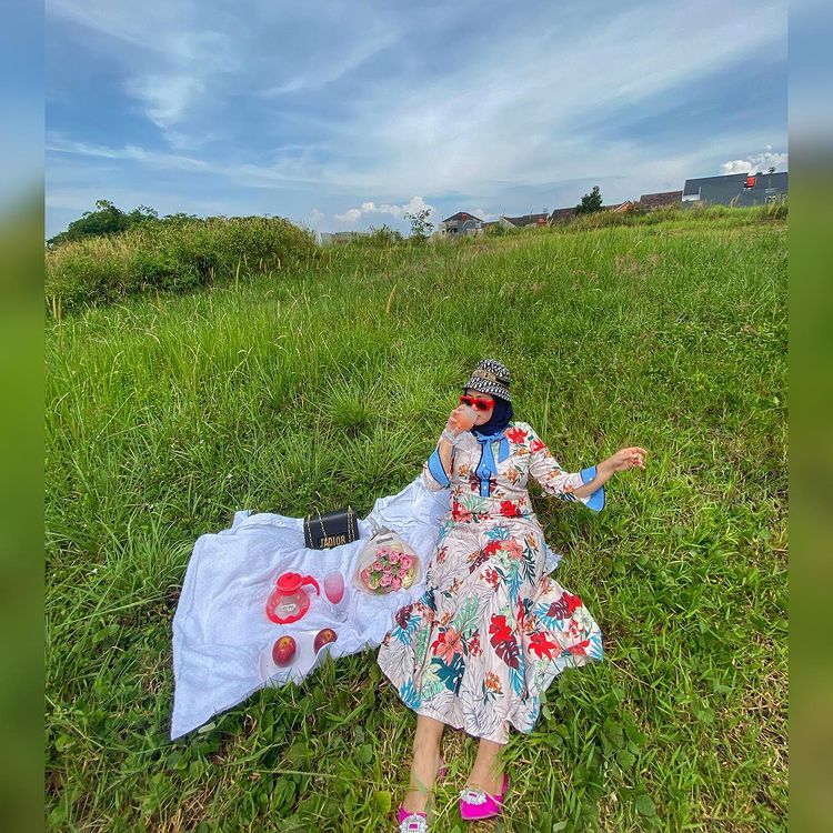 OOTD Shelvie Hana istri Daus Mini © Instagram/@firdaushelvie91