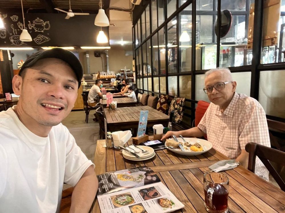 Momen kenangan Ben Kasyafani bareng ayah Instagram