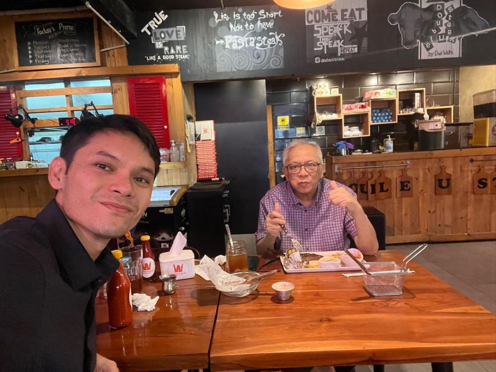 Momen kenangan Ben Kasyafani bareng ayah Instagram