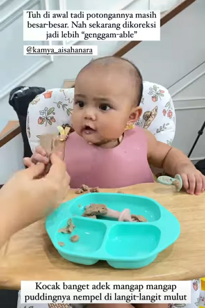 8 Trik buat MPASI ala Fitri Tropica, bantu lancarkan BAB anak