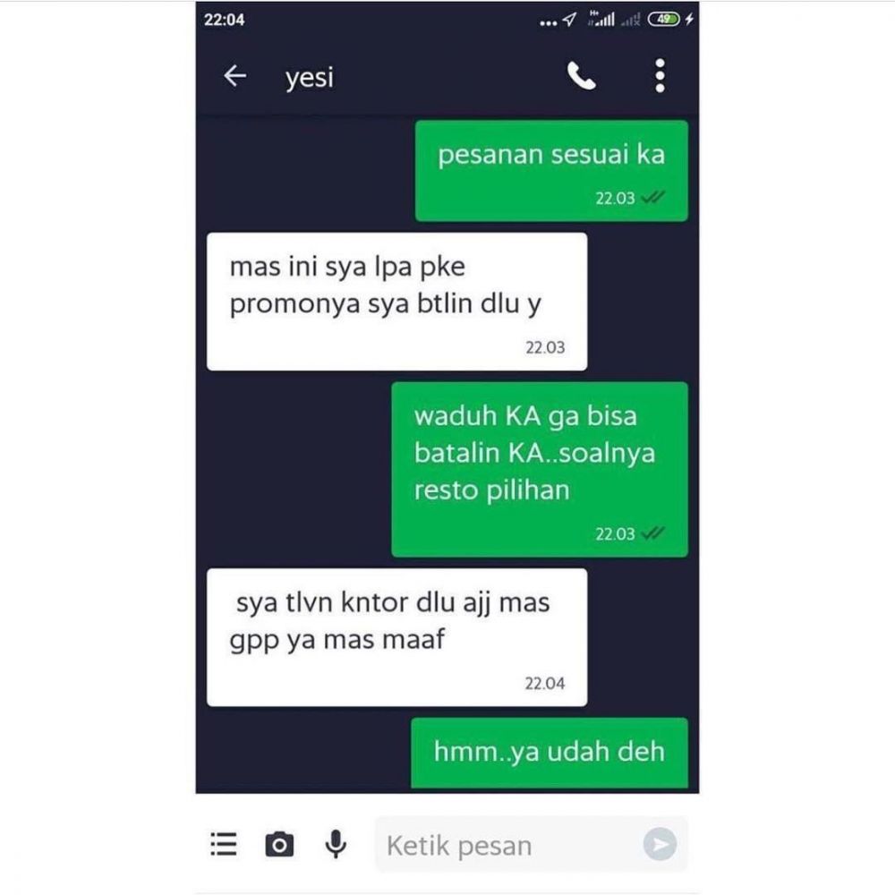 alasan penumpang batalkan pesanan ojek online bikin tepuk jidat © berbagai sumber