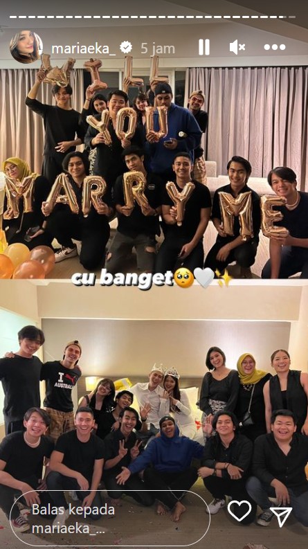 Julian Jacob lamar Mirriam Eka Instagram