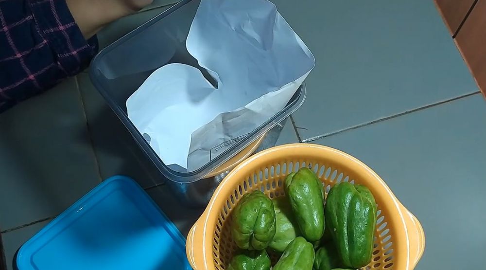 Cara simpan labu siam tanpa kulkas, tetap segar hingga satu minggu