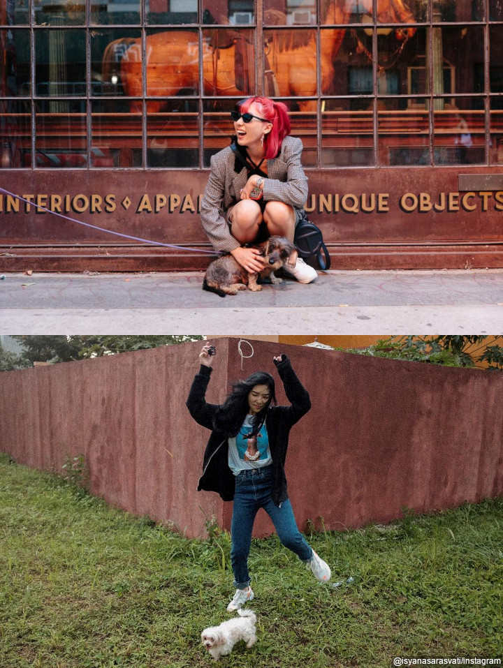 Isyana Sarasvati telusuri alam Instagram