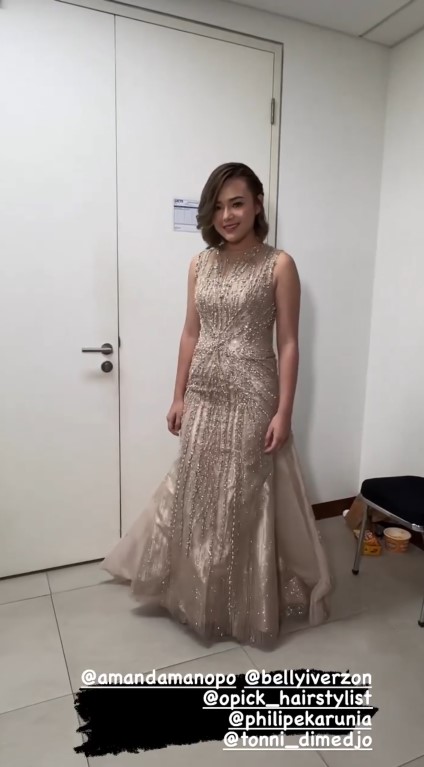 Amanda Manopo di Silet Awards © berbagai sumber