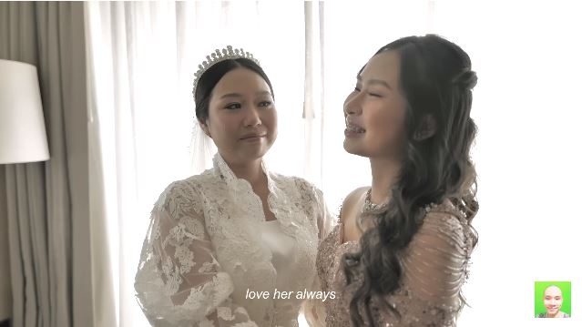 pesona aliyyah dampingi sisca kohl nikah © YouTube