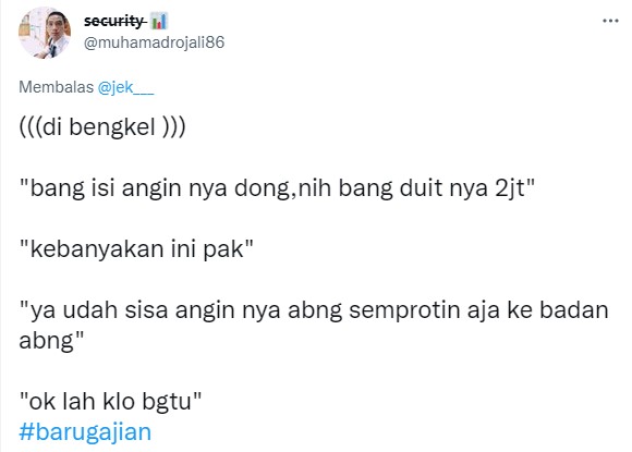 Cuitan kocak orang 'baru gajian' © 2022 berbagai sumber Cuitan kocak orang 'baru gajian' © 2022 berbagai sumber