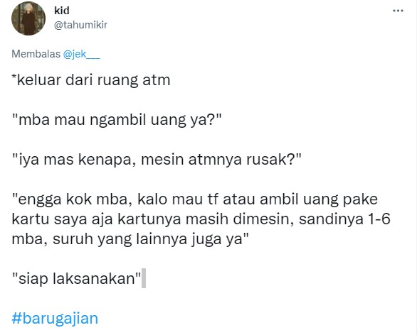 Cuitan kocak orang 'baru gajian' © 2022 berbagai sumber Cuitan kocak orang 'baru gajian' © 2022 berbagai sumber