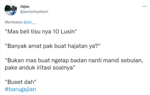 Cuitan kocak orang 'baru gajian' © 2022 berbagai sumber Cuitan kocak orang 'baru gajian' © 2022 berbagai sumber