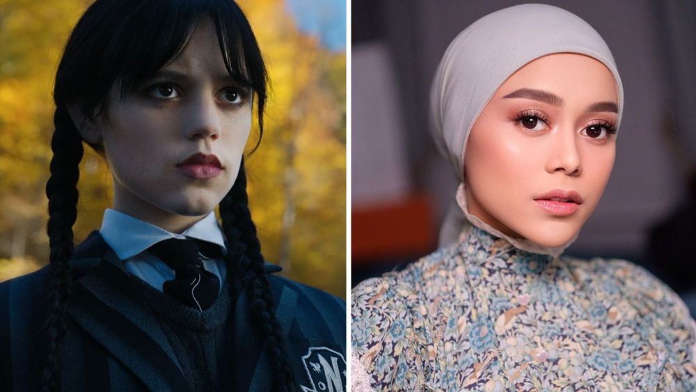 11 Potret tunjukkan Jenna Ortega 'Wednesday Addams' mirip Lesty Kejora