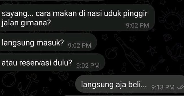 chat niatnya modus ada aja deh © berbagai sumber