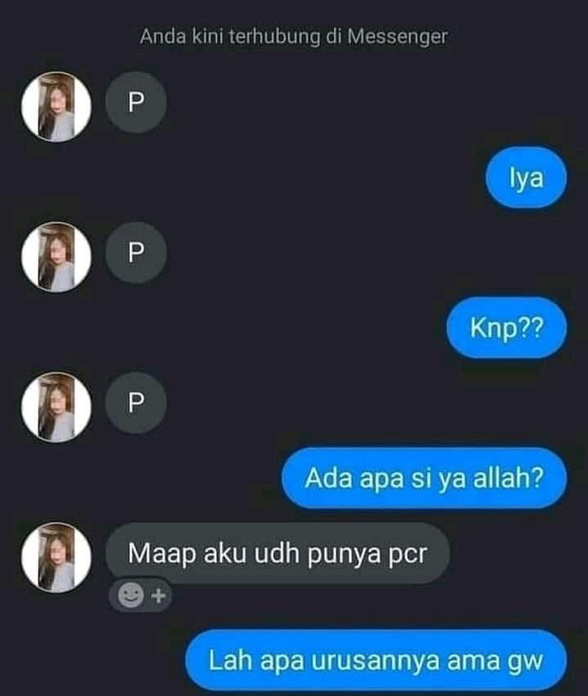 chat niatnya modus ada aja deh © berbagai sumber