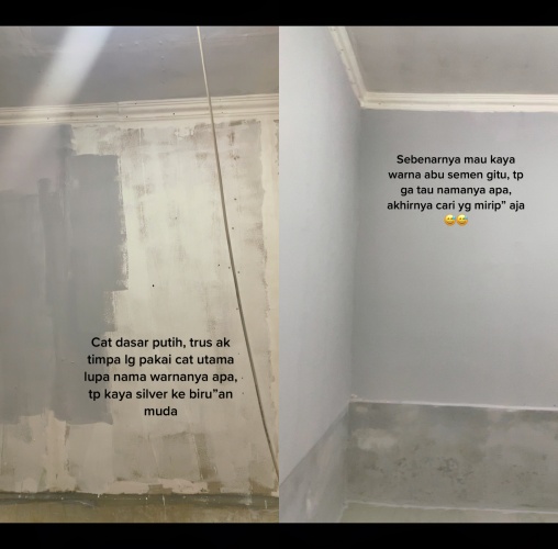 gudang dimakeover jadi kamar tidur © TikTok