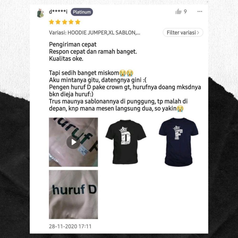 ekspektasi realita cowok beli baju © berbagai sumber