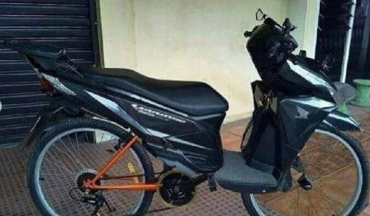 Sepeda jadi motor  Berbagai sumber