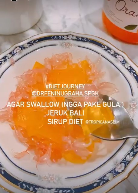 10 Makanan dihindari Dewi Sandra, bobot turun 10 kg dalam 2,5 bulan