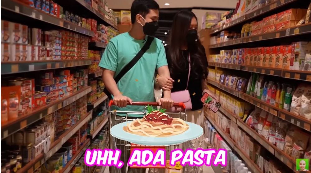 momen jess no limit dan sisca kohl belanja bulanan © YouTube