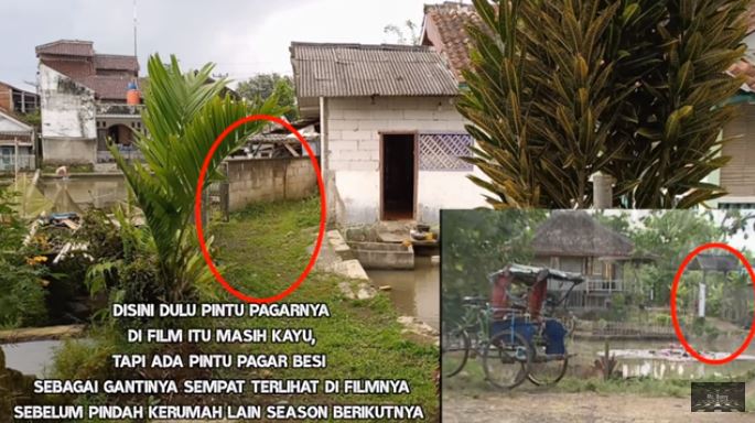 foto rumah syuting Keluarga Cemara © 2022 You Tube  foto rumah syuting Keluarga Cemara © 2022 You Tube