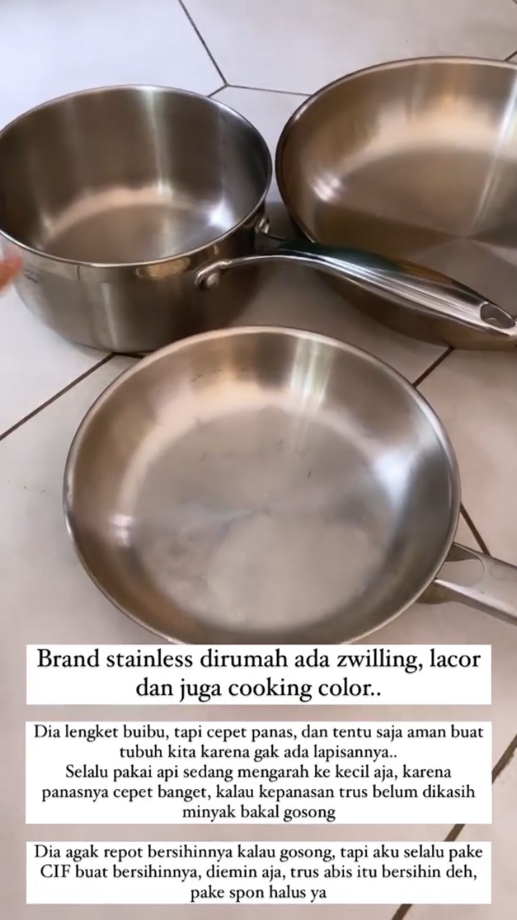 10 Alat dapur Enno Lerian, bikin masak lebih mudah dan hemat waktu