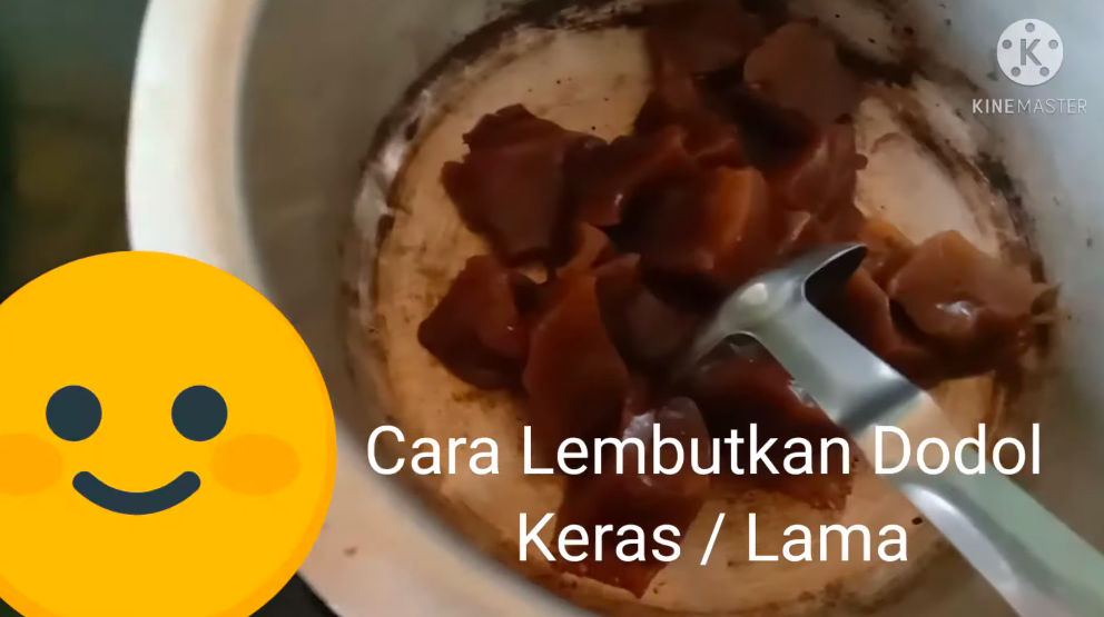 Jangan langsung dibuang, ini trik mudah melembutkan dodol yang keras