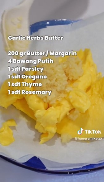 5 Cara simpel bikin garlic butter versi ekonomis, bisa jadi stok dan awet 3 bulan