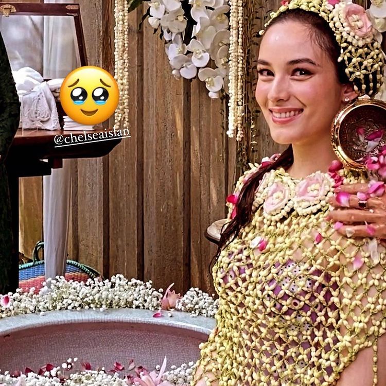 Chelsea Islan siraman  © berbagai sumber