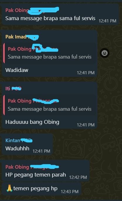 chat salah kirim ke grup WhatsApp © 2022 brilio.net