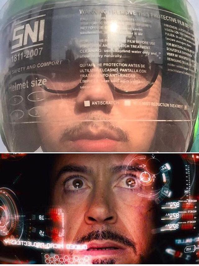 derita penumpang ojek online pakai helm © berbagai sumber derita penumpang ojek online pakai helm © berbagai sumber