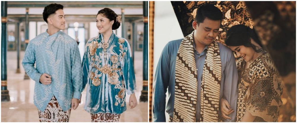 beda gaya prewedding Kaesang dan Kahiyang © Instagram