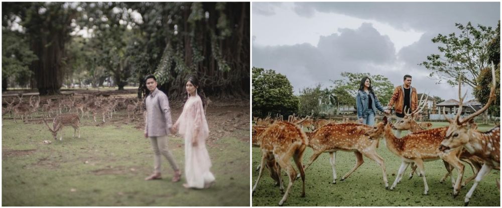 beda gaya prewedding Kaesang dan Kahiyang © Instagram